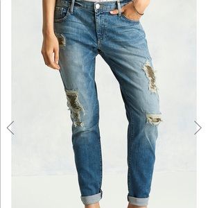 True Religion Audrey distresses with sequins sz 28